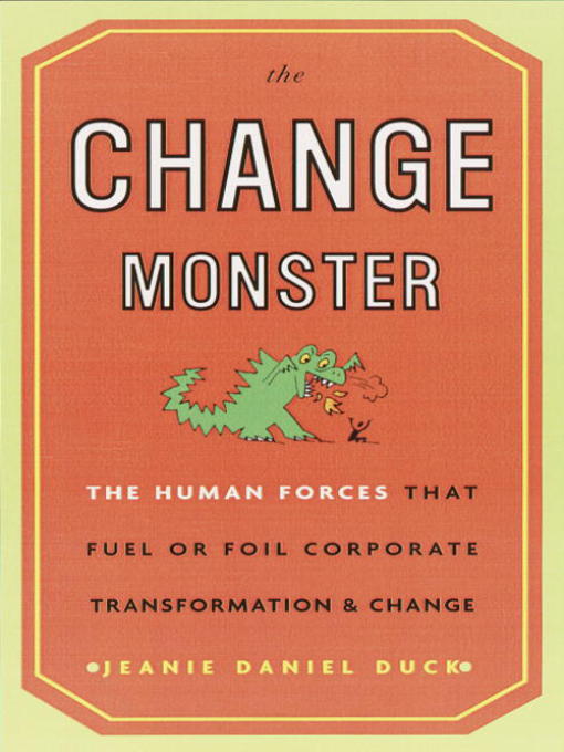 Title details for The Change Monster by Jeanie Daniel Duck - Wait list